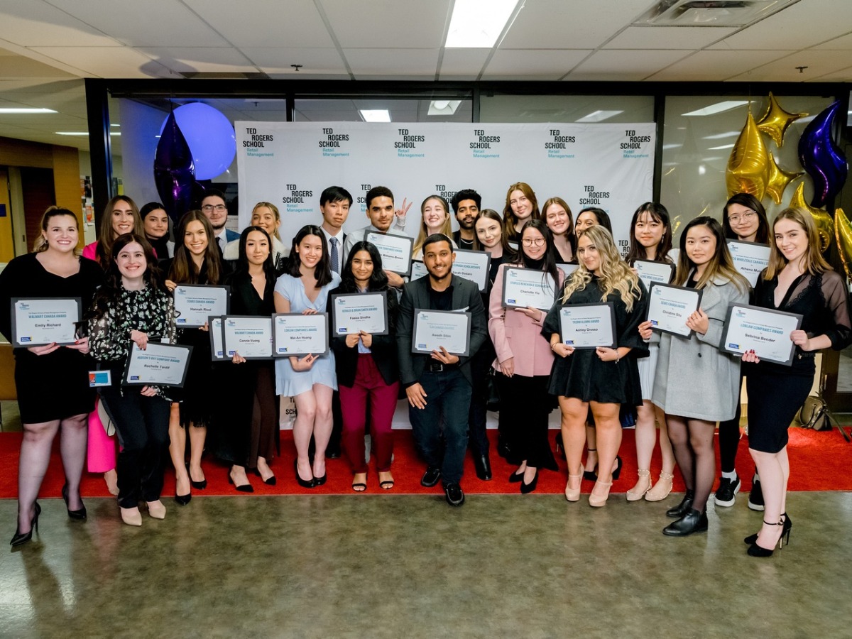 Retail Student Award Winners 