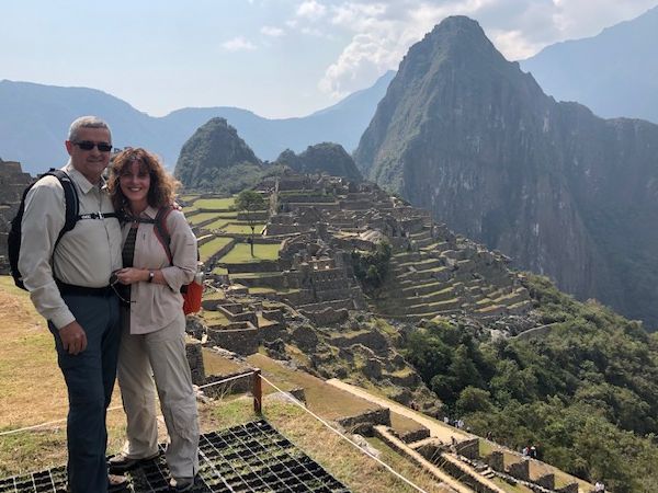 Terry and Tracey Manion at Machu Picchu