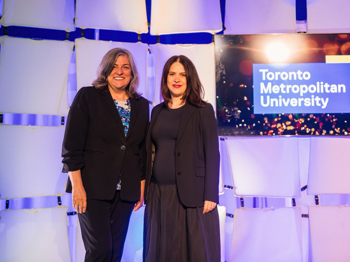 Cynthia Holmes and Kiana Basiri at Toronto Met Gala