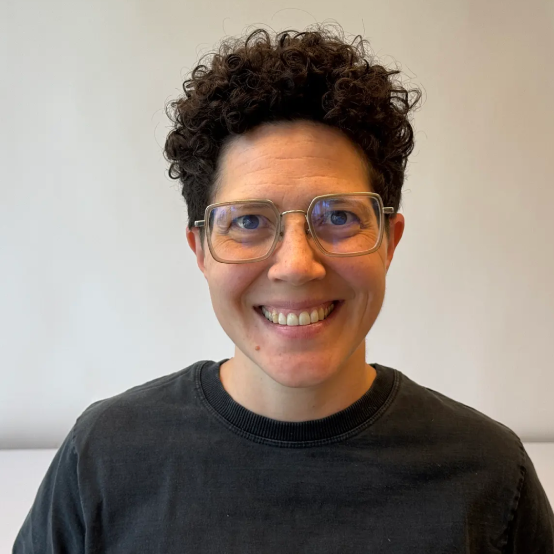 Woman smiling