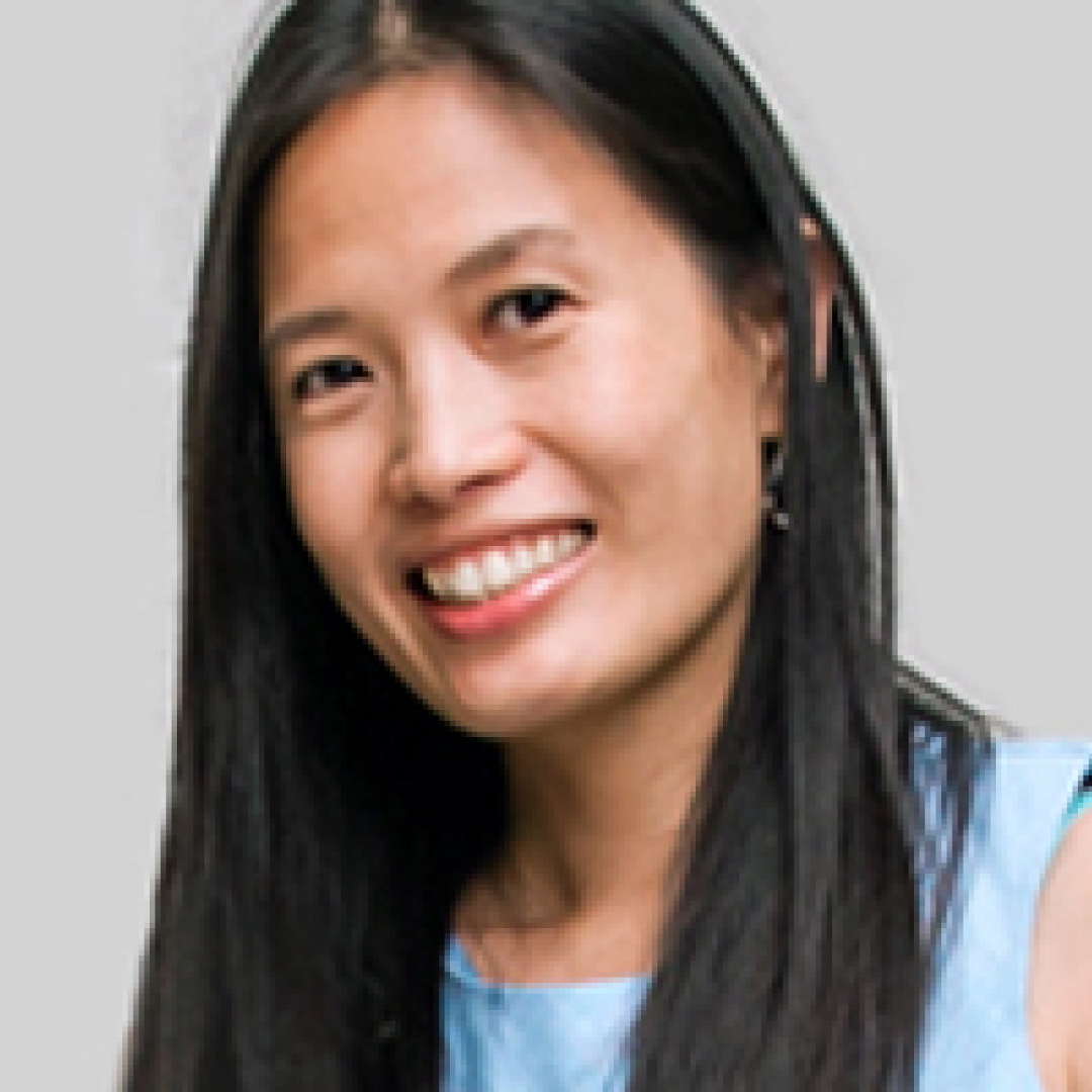 Woman smiling