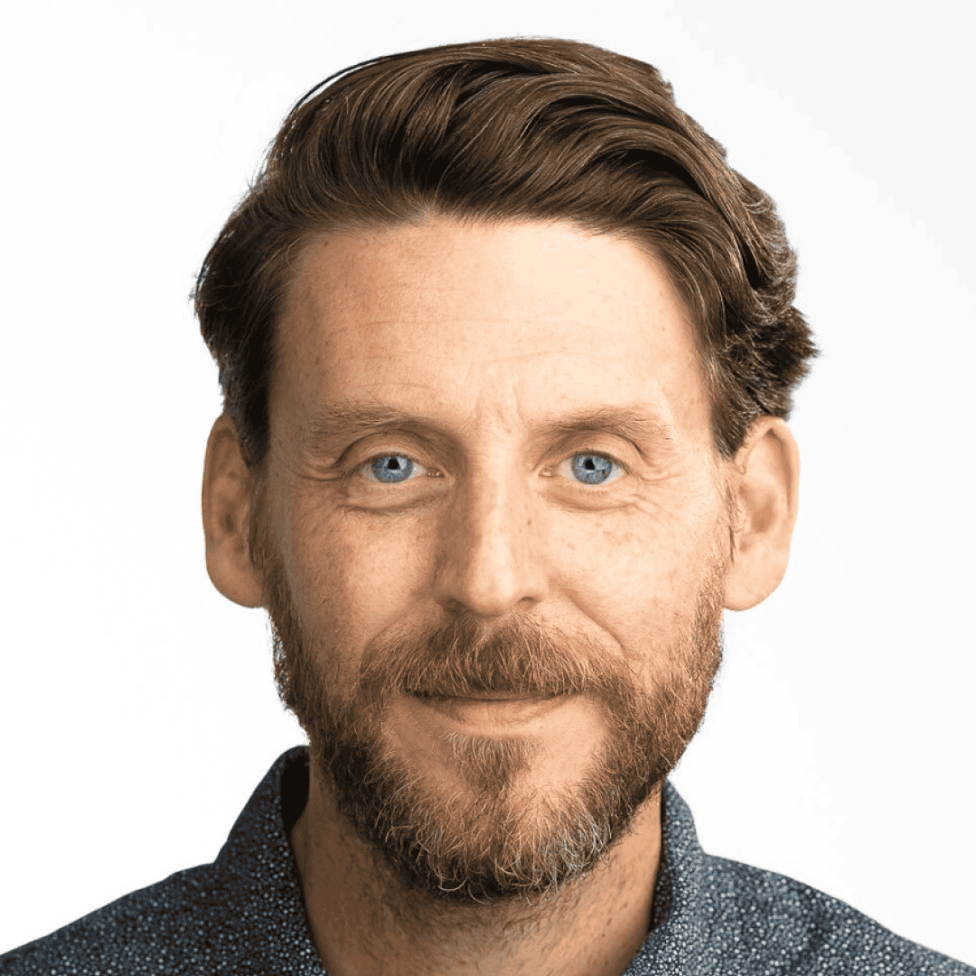 Man smiling