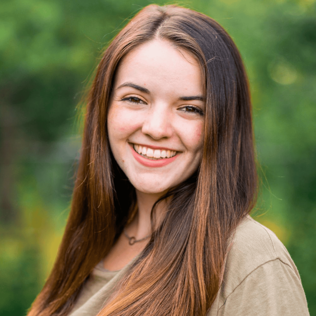Woman smiling