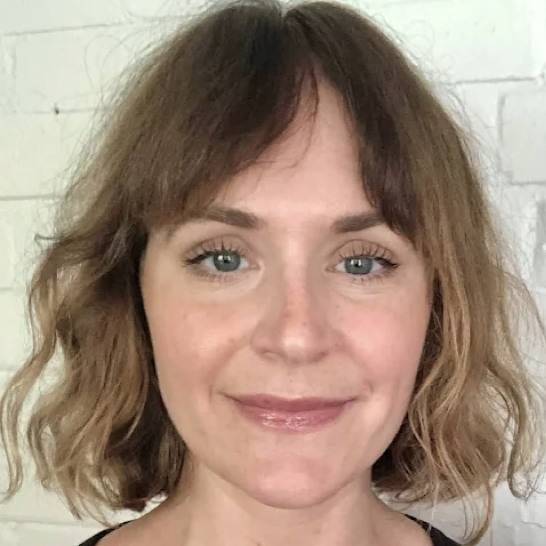 Woman smiling