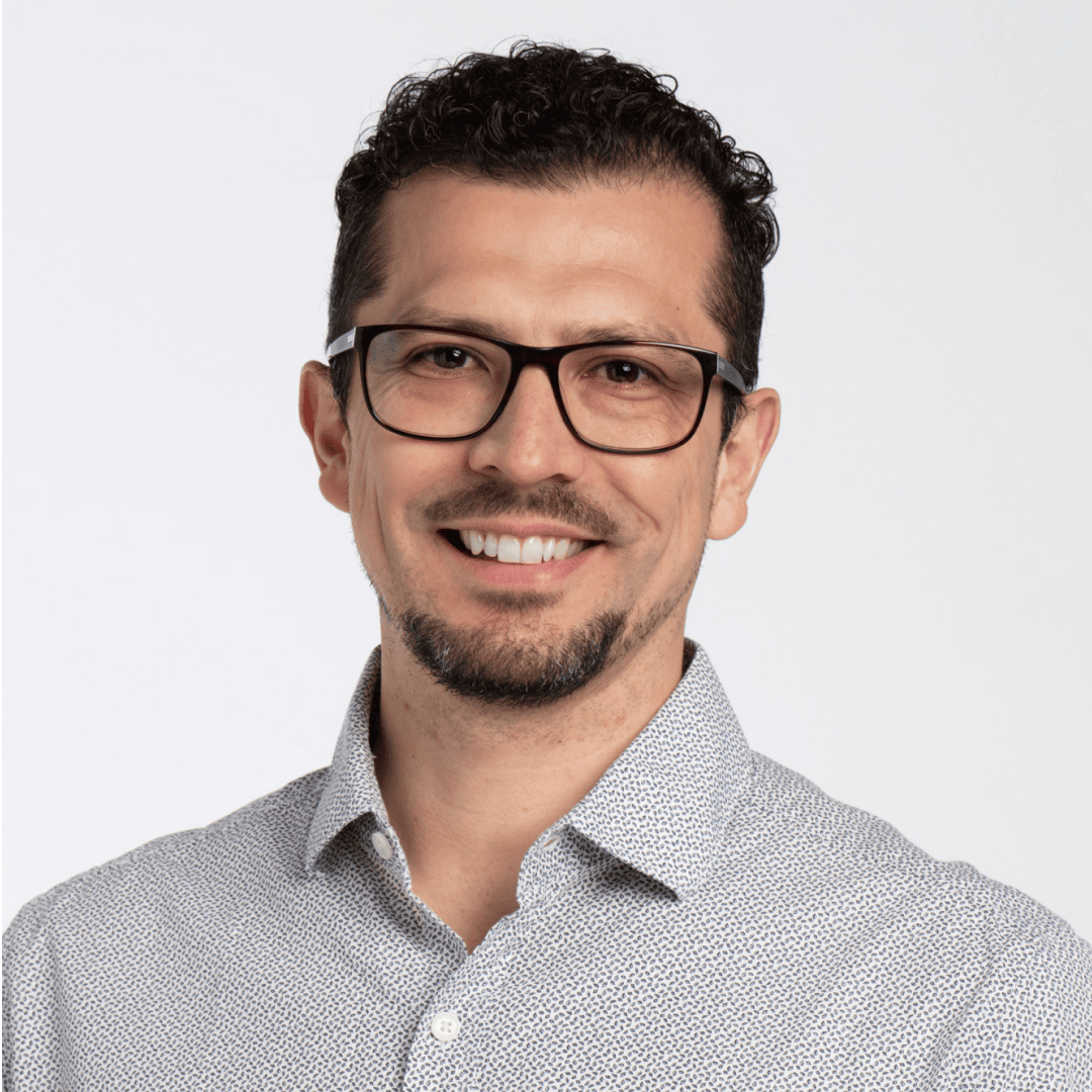 Man smiling