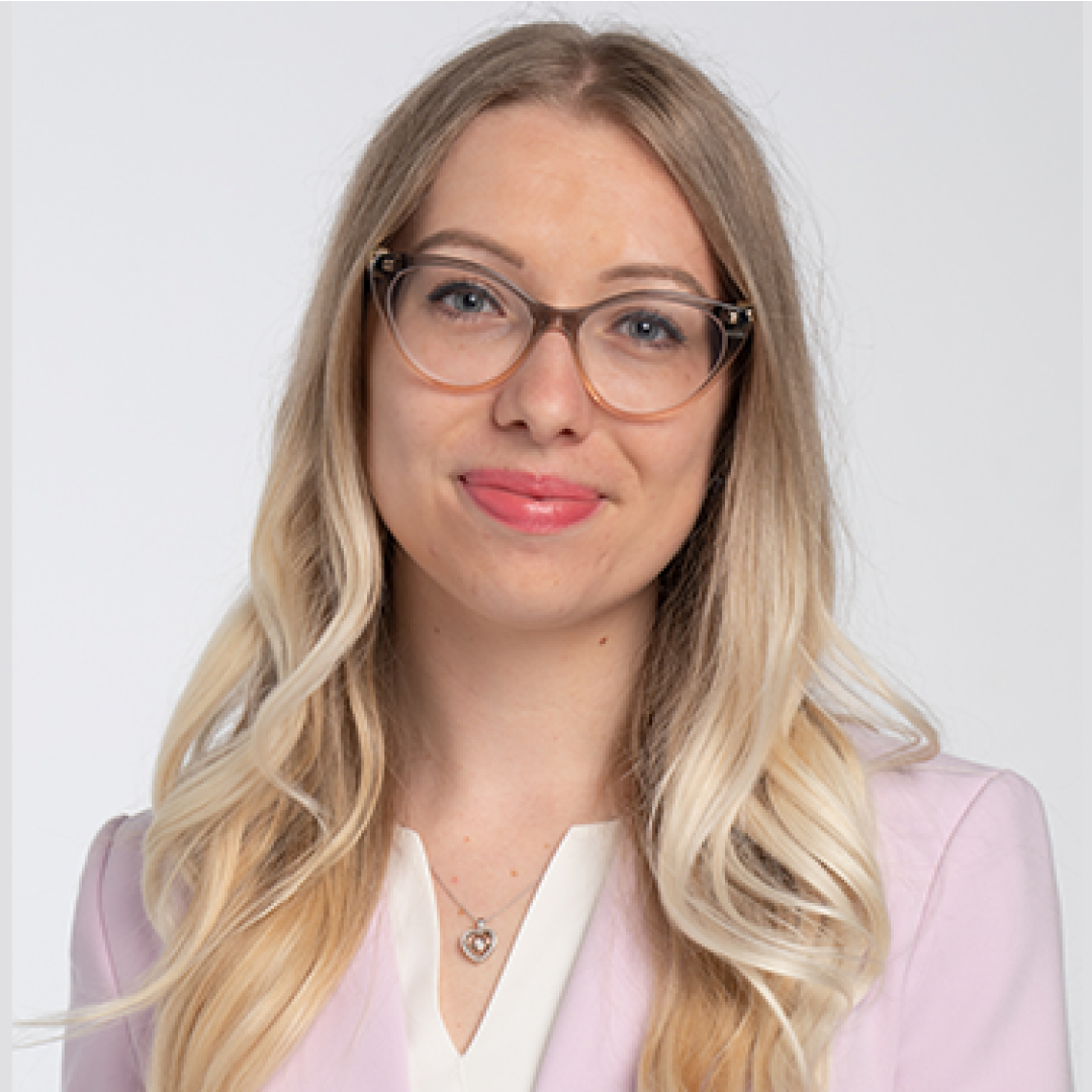 Woman smiling
