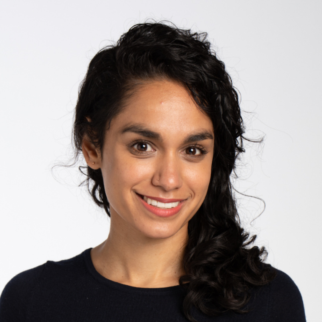 Woman smiling