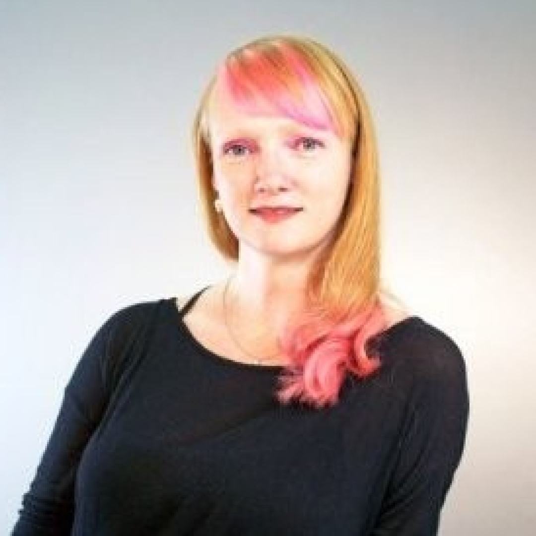 Woman smiling