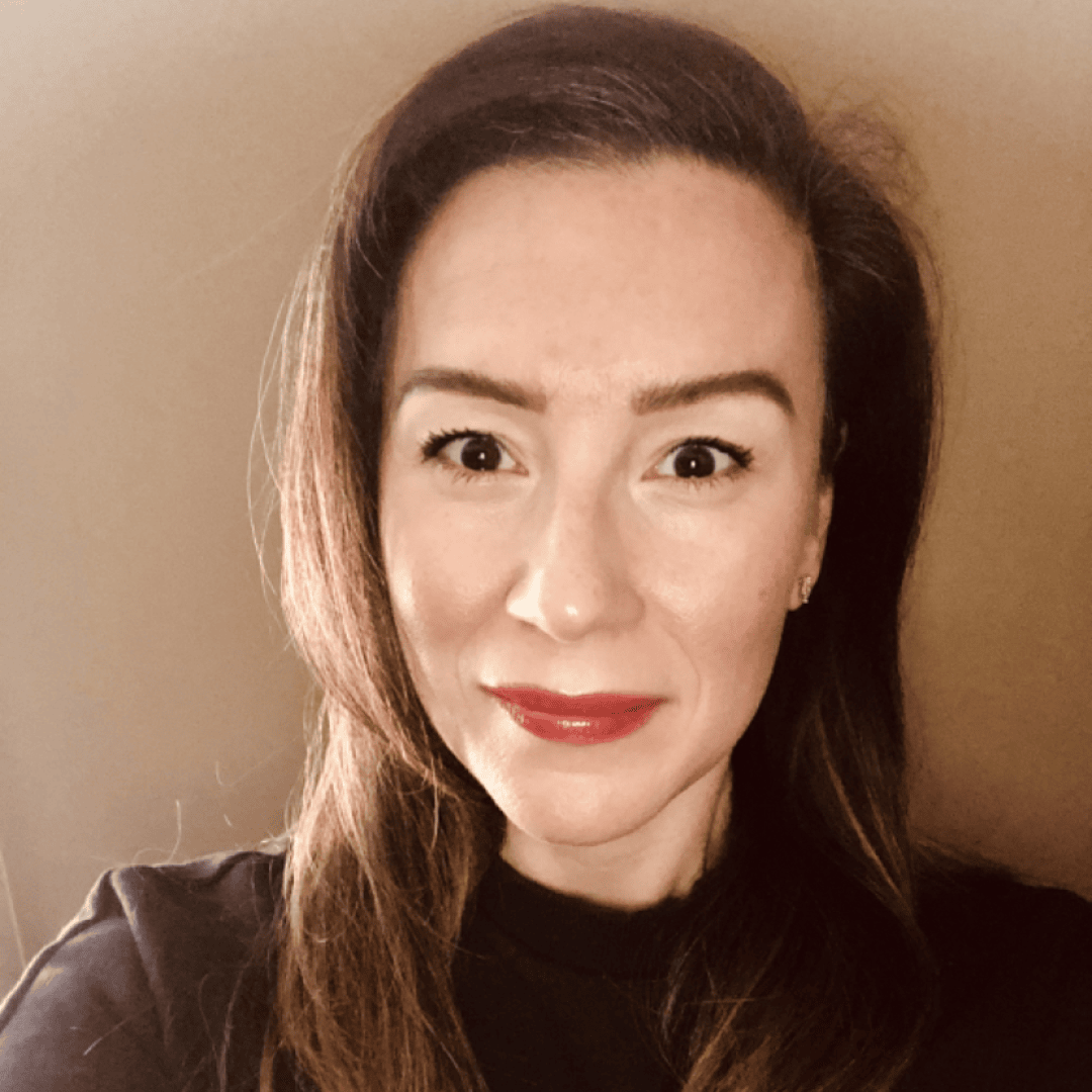Woman smiling
