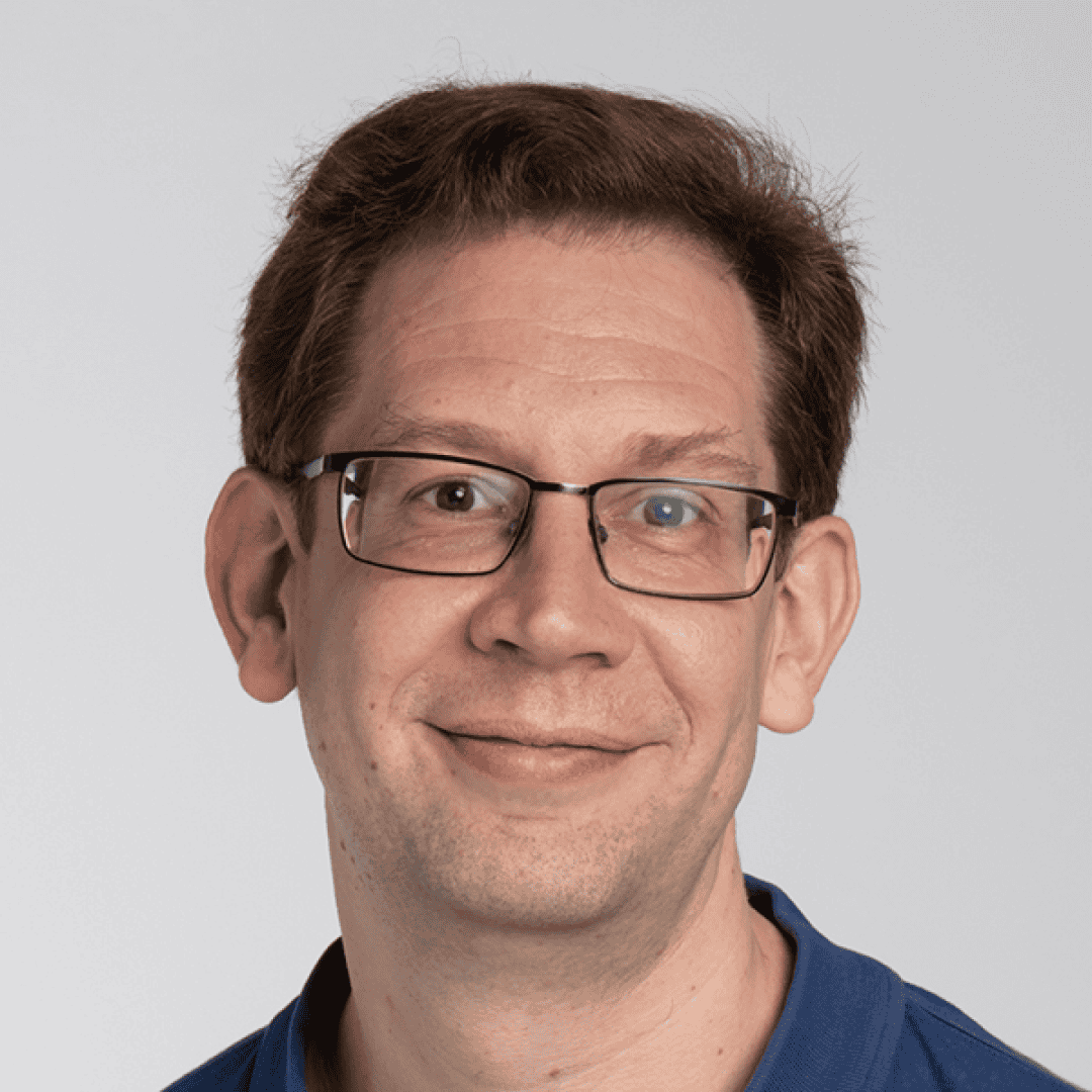 Man smiling