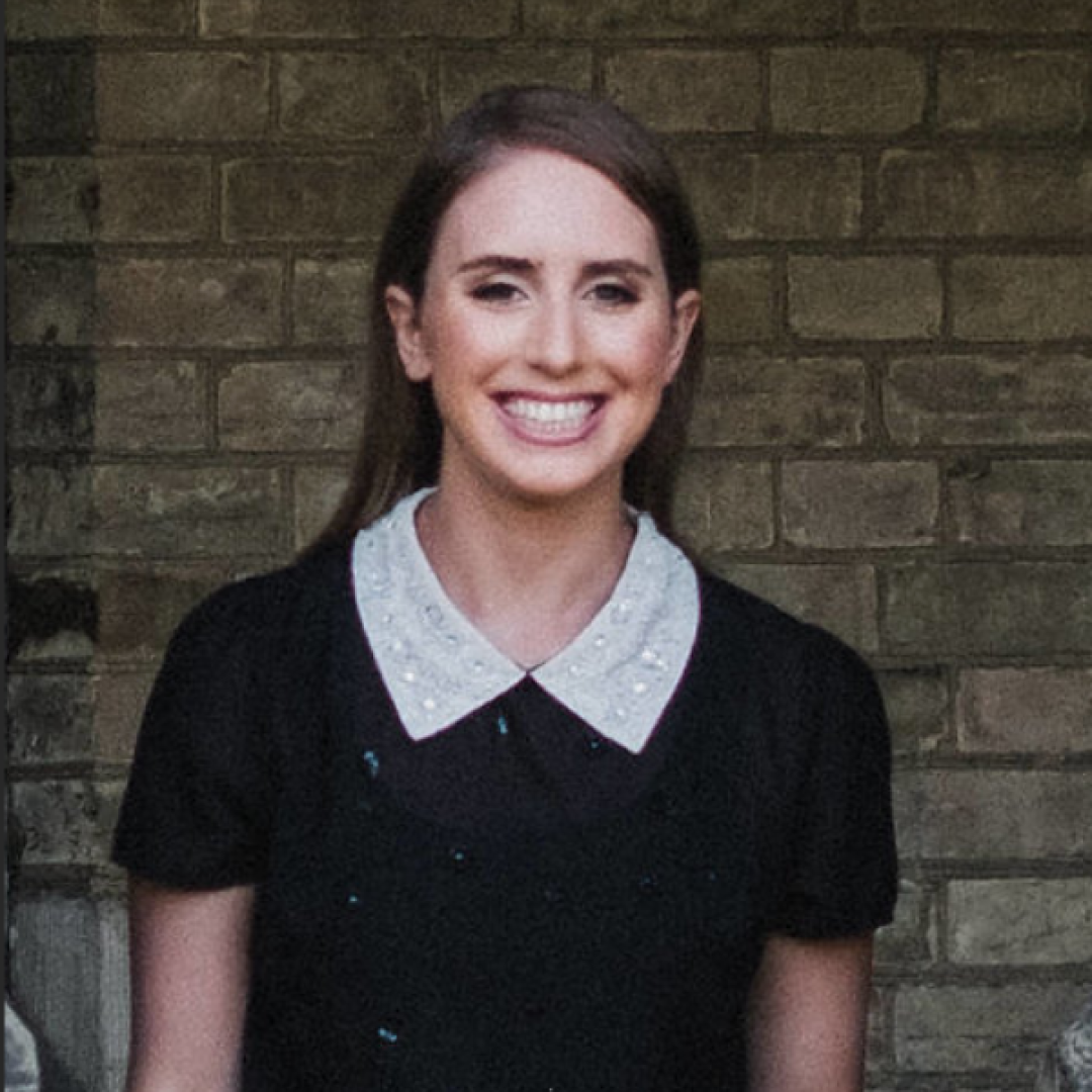 Woman smiling