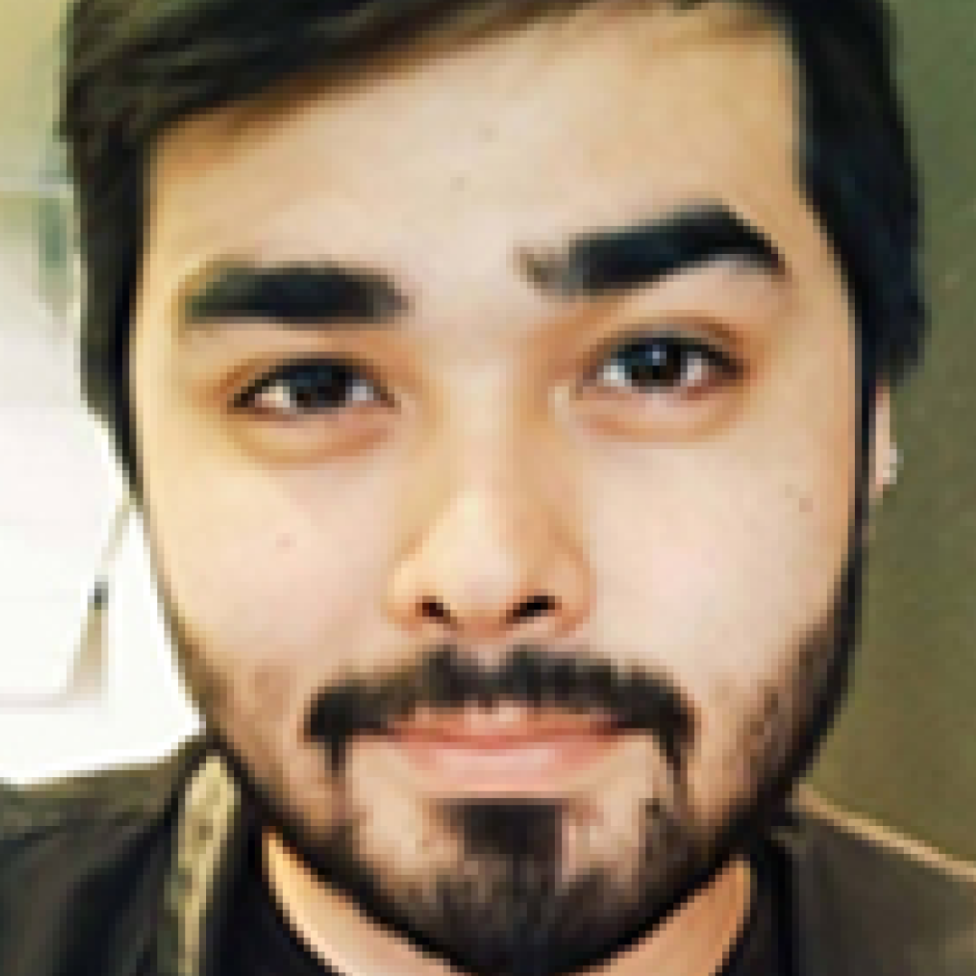 Man smiling