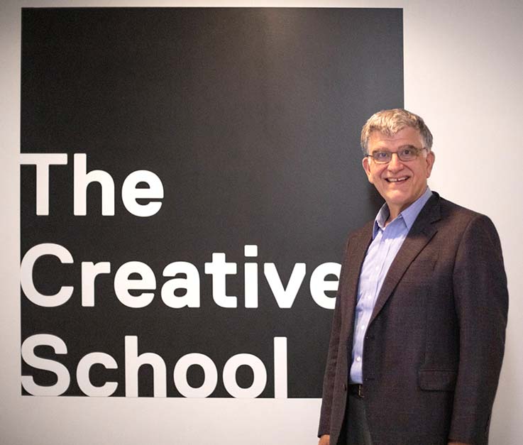 The Creative School Dean, Charles Falzon