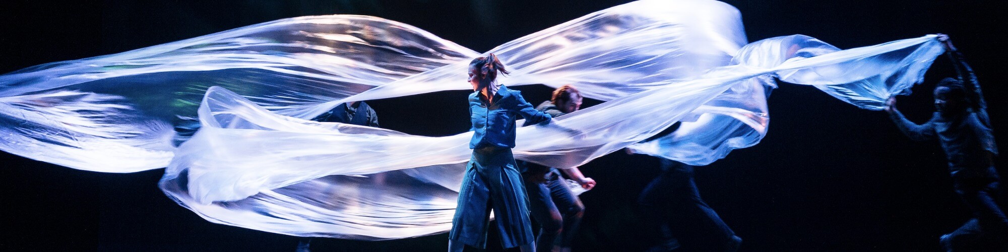 Dance student during a performance