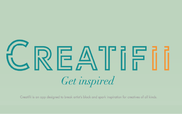 Creatifii get inspired Creatifii is an app designed to break artist's block and spark inspiration for creatives of all kinds