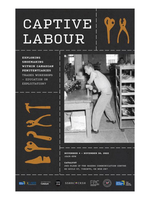 The Captive Labour exhibition launches on November 3 and will be open to the public November 4 to 30 at the Catalyst. There will also be a speaker event on November 22 featuring academics and guest lecturers