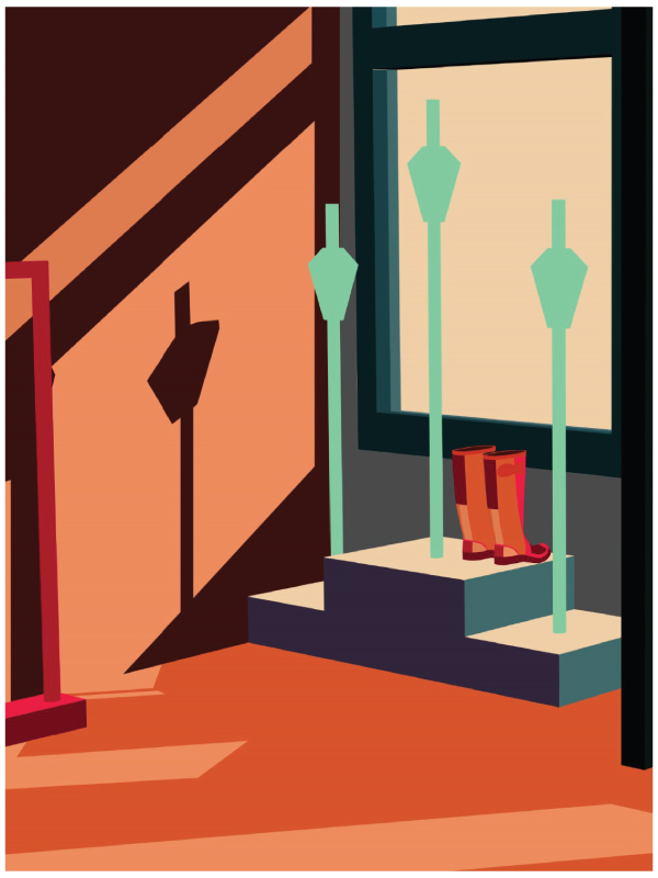 Illustration by student Gabrielle Leighton