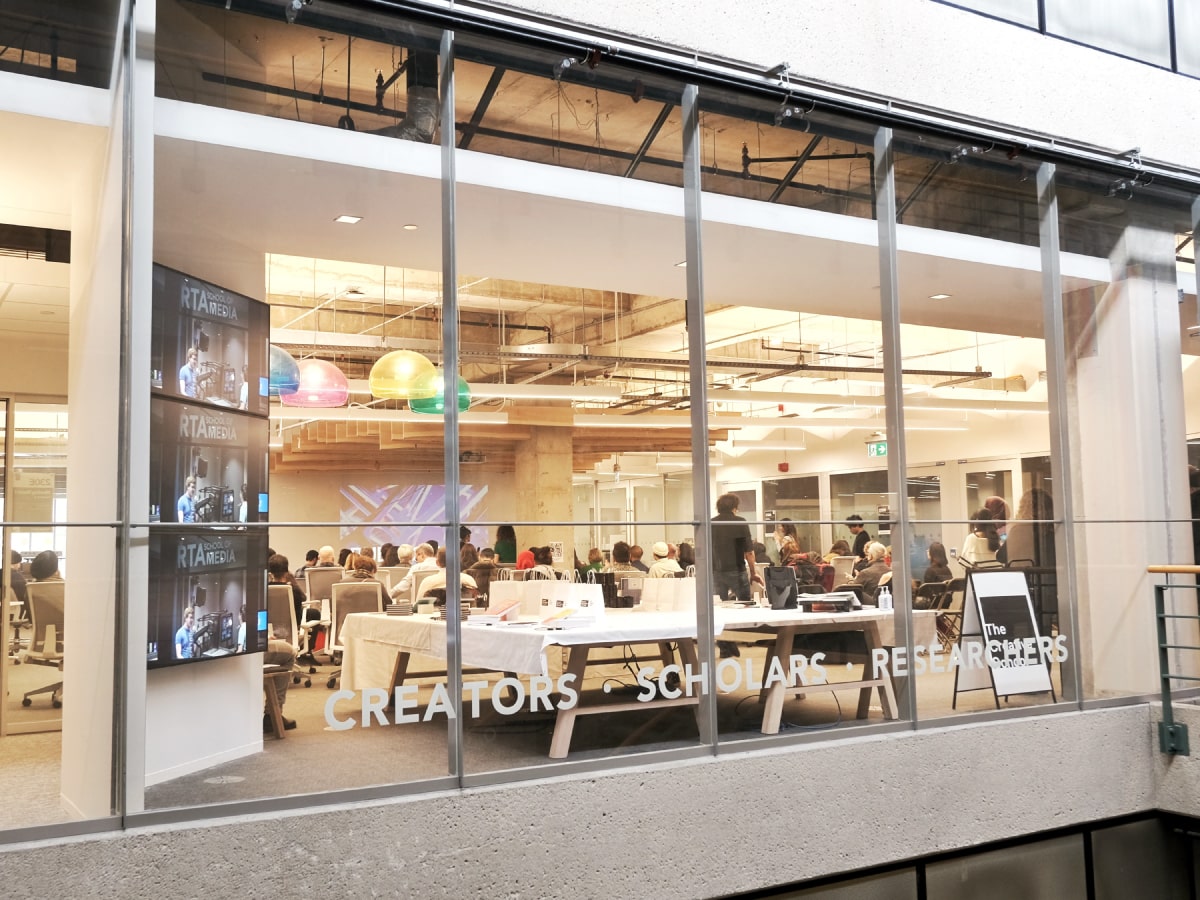 An outside view into the catalyst at the creative school