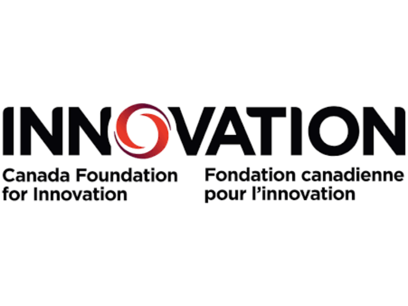Graphic logo titled in bold"Innovation" and "Canada Foundation for Innovation" below.