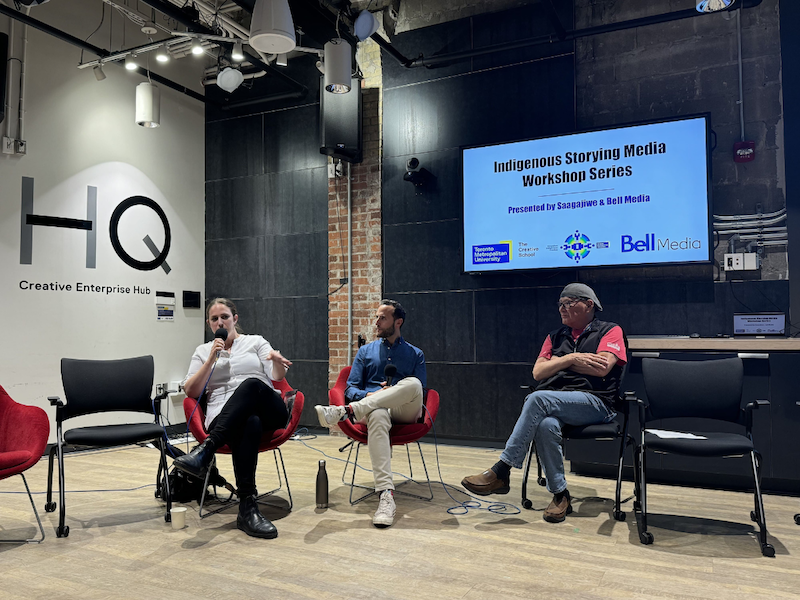 Featuring Bell Media executives Alison Korogyi and Adam Feign alongside Michael Doxtater.