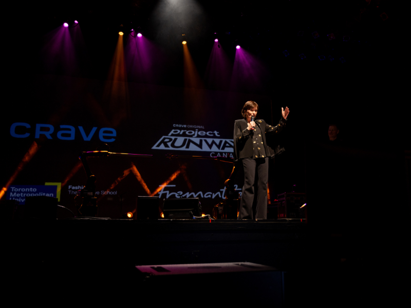 Jeanne Beker announces that she will be joining Project Runway Canada as judge. (Photo Credits: Zain Rao/YYZ Media)