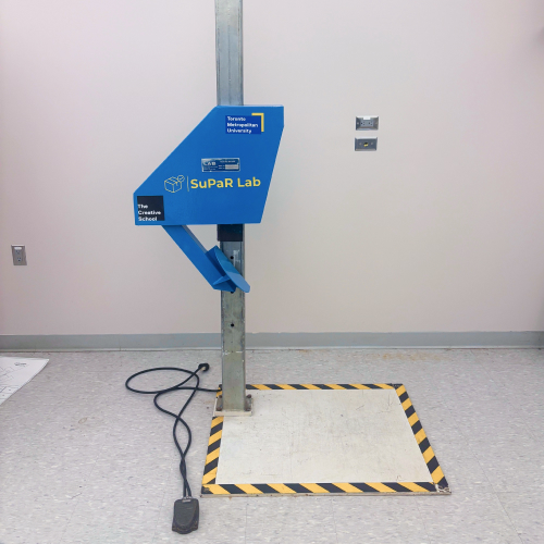 Packaging drop tester 1