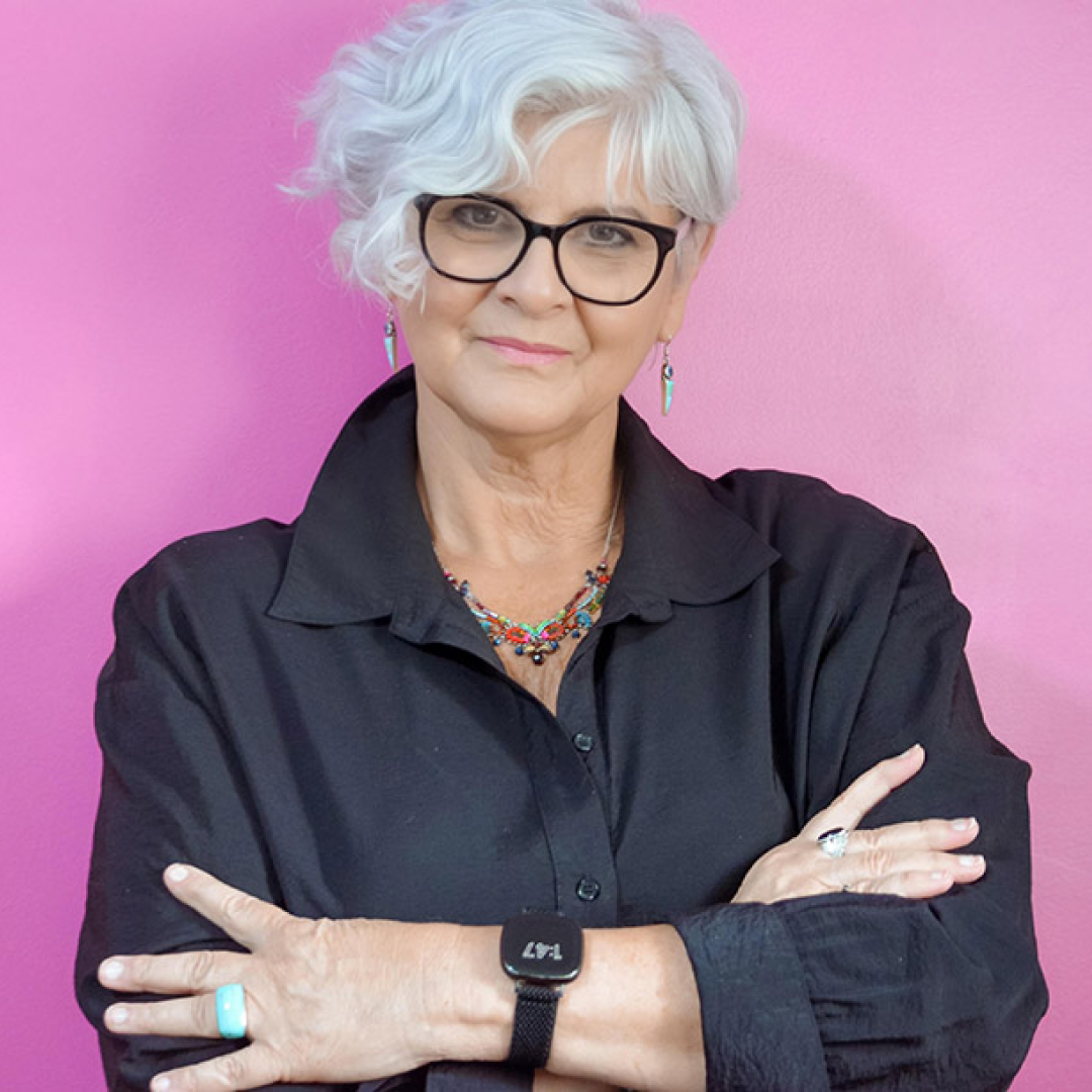 Woman with arms crossed