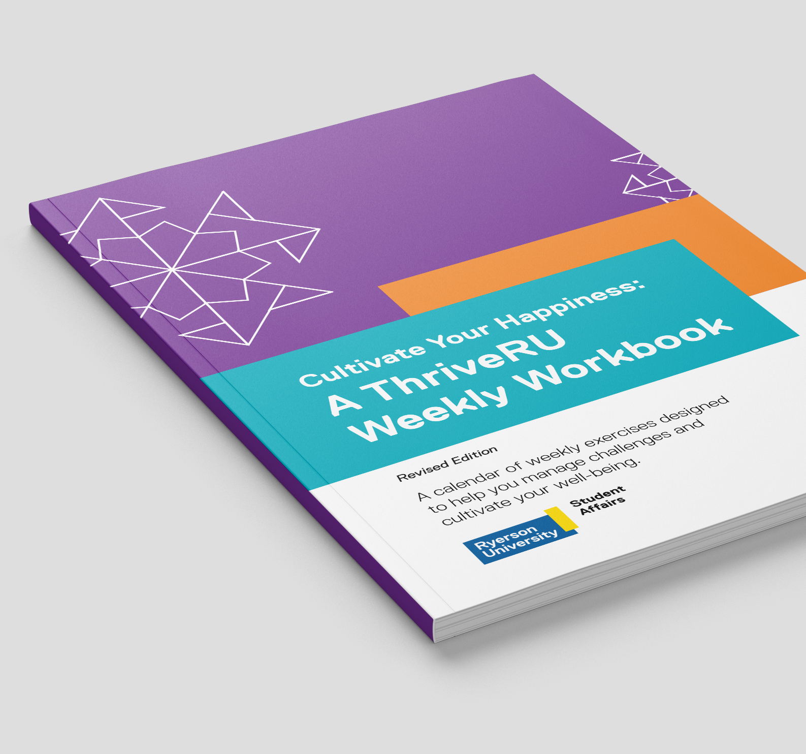 Cultivate your Happiness: a ThriveRU Weekly Workbook Mockup