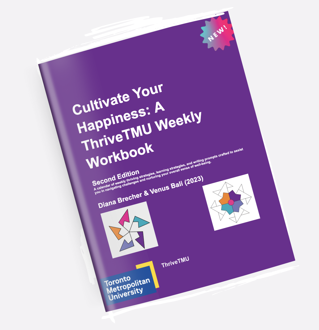 Make a copy of Cultivate your Happiness: a ThriveRU Weekly Workbook Mockup