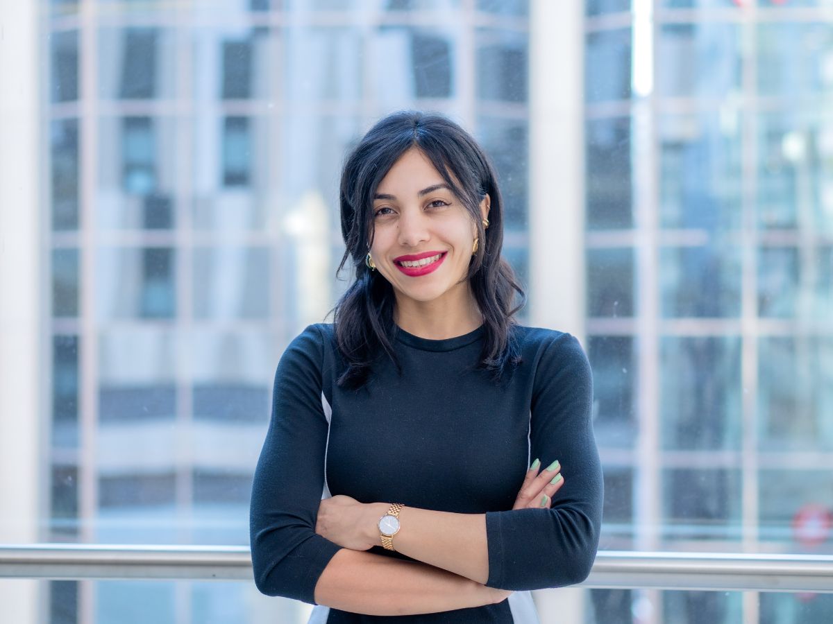 Headshot of woman smiling