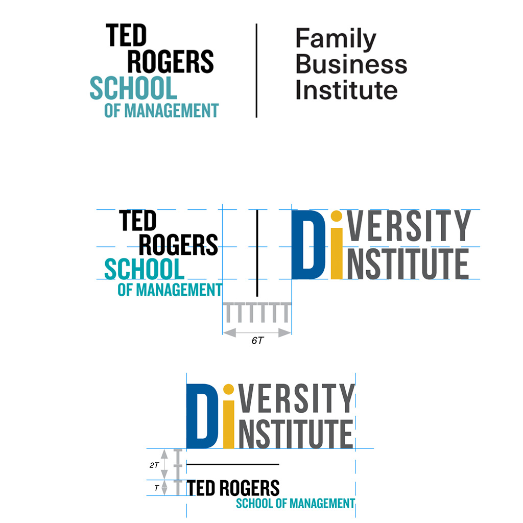 Example of how to lock up the TRSM wordmark and an associated third party logo