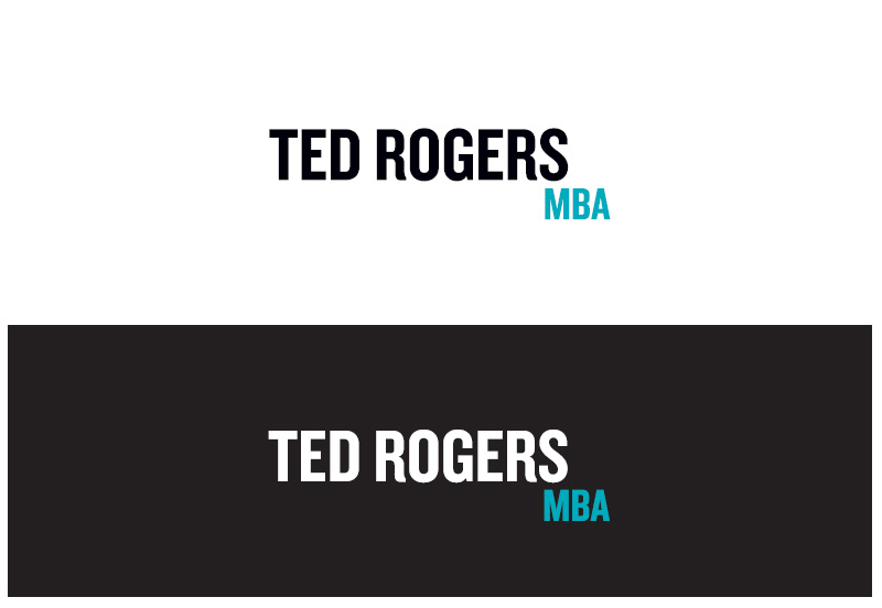 TRMBA wordmark on white and black backgrounds