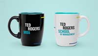 Two TRSM branded mugs