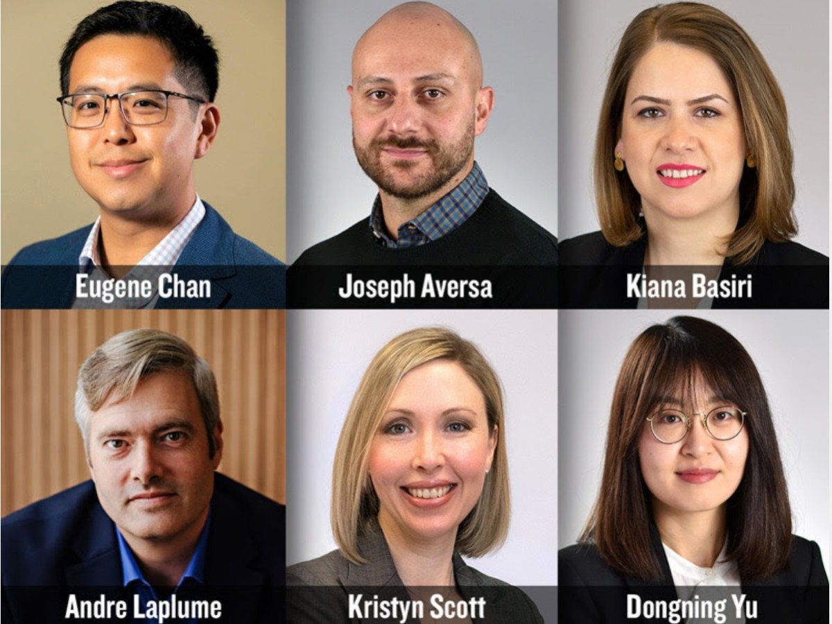 six TRSM SSHRC awardees in 2024 October spotlight