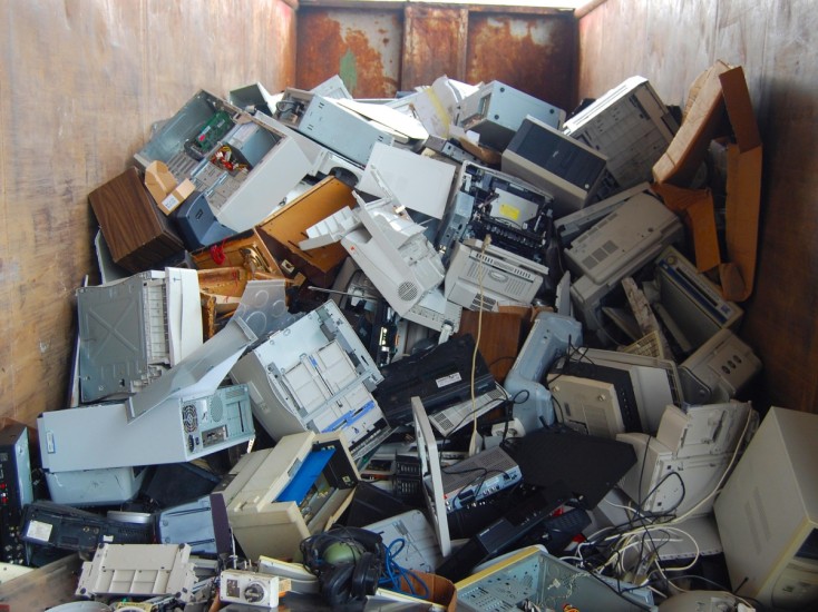 piled-up digital junk