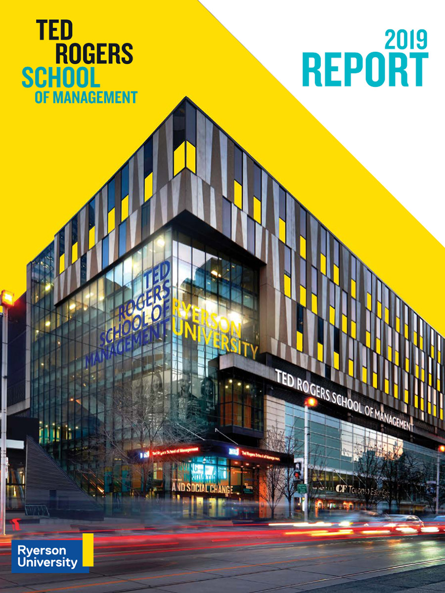 2019 Ted Rogers School of Management Report Cover