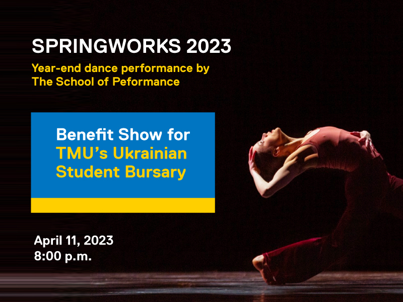 Benefit Show for TMU's Ukrainian Student Bursary