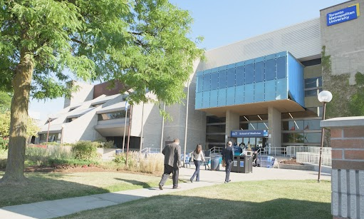 Entrance of School of Medicine building