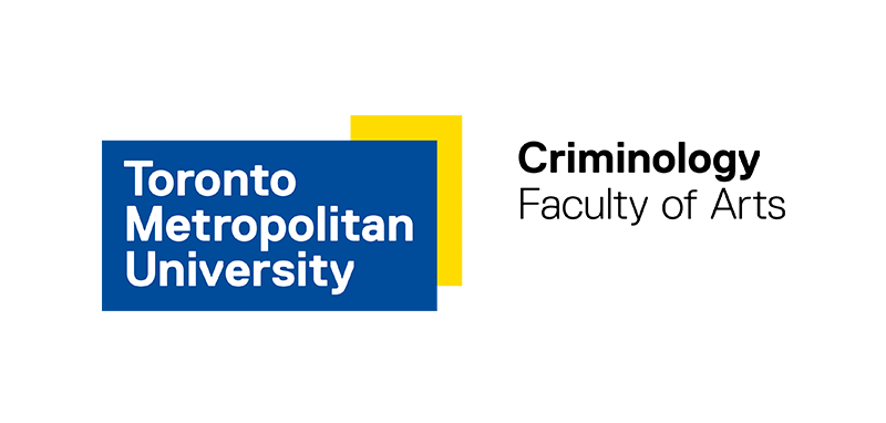 Logo of the Criminology Department, Toronto Metropolitan University