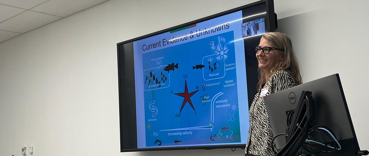 Dr. Stephanie Melles, Associate Professor, Dept of Chemistry and Biology at Toronto Metropolitan University