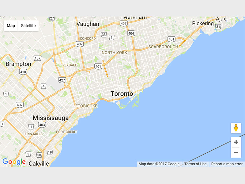 Map - Web Support - Toronto Metropolitan University (TMU)