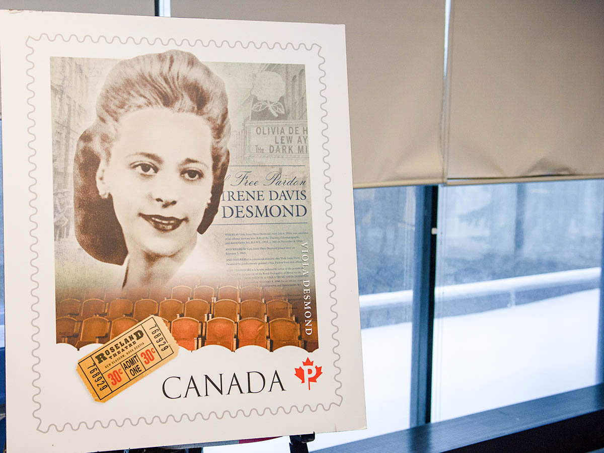 Viola Desmond stamp