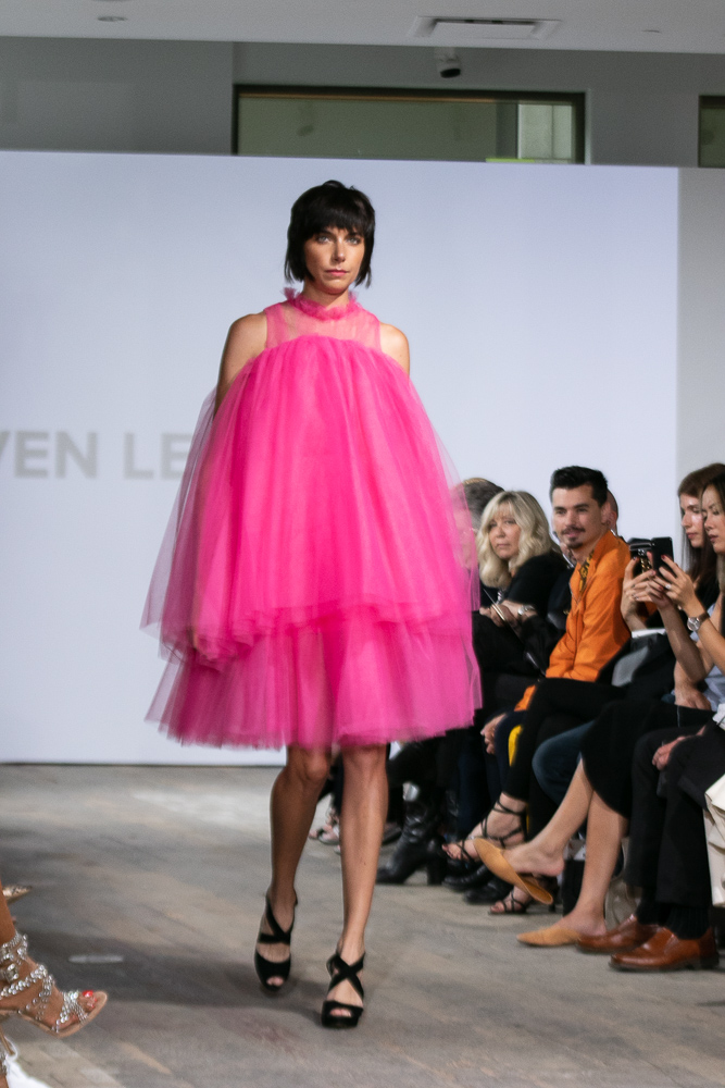 toronto fashion week runway look 1