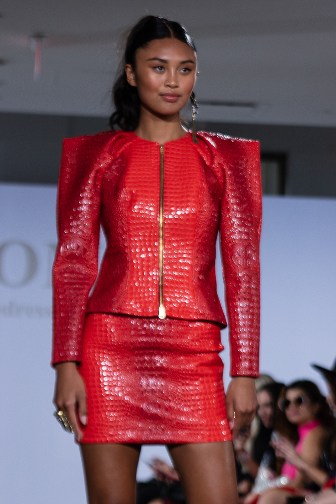 toronto fashion week runway look 9