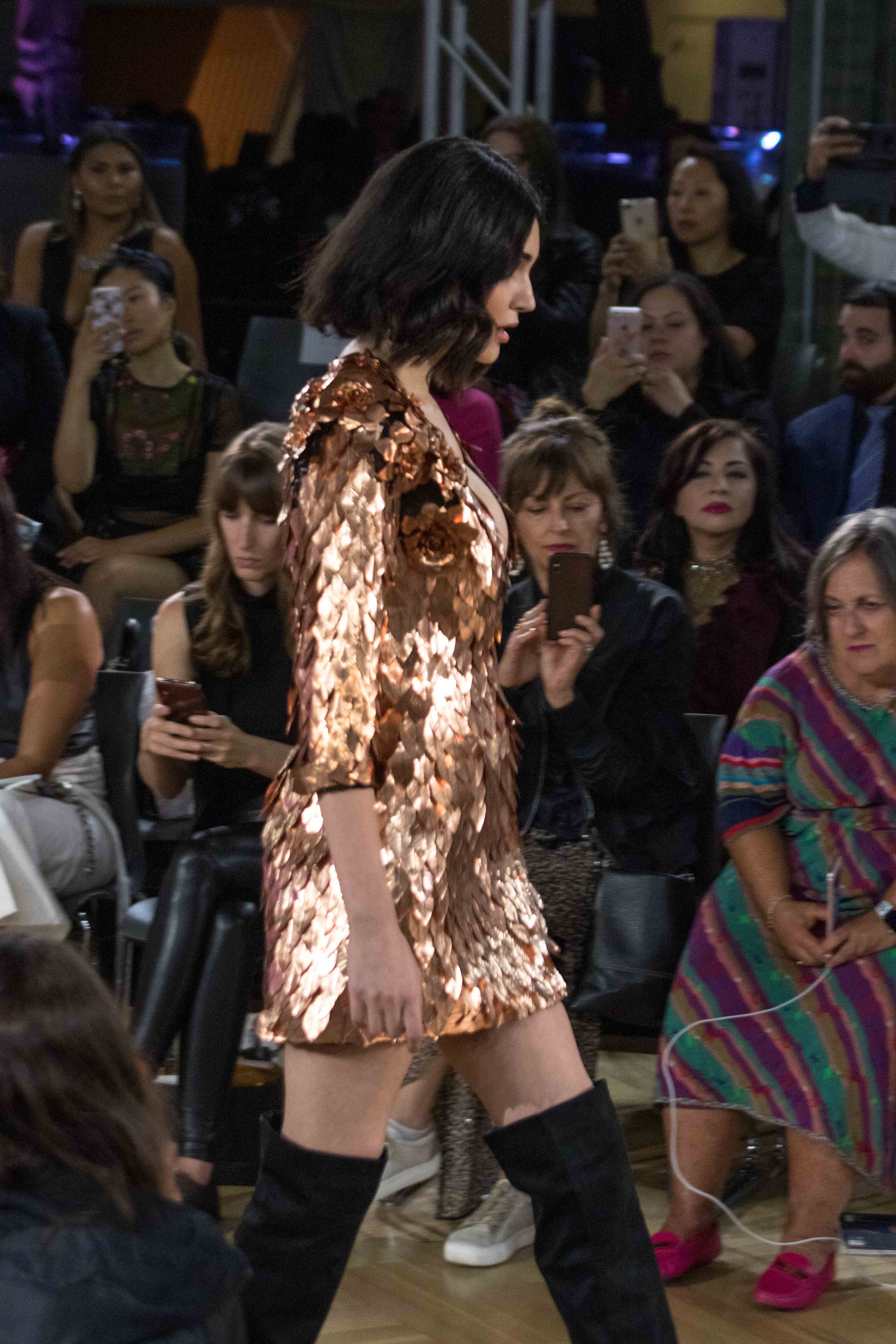 toronto fashion week runway look 4