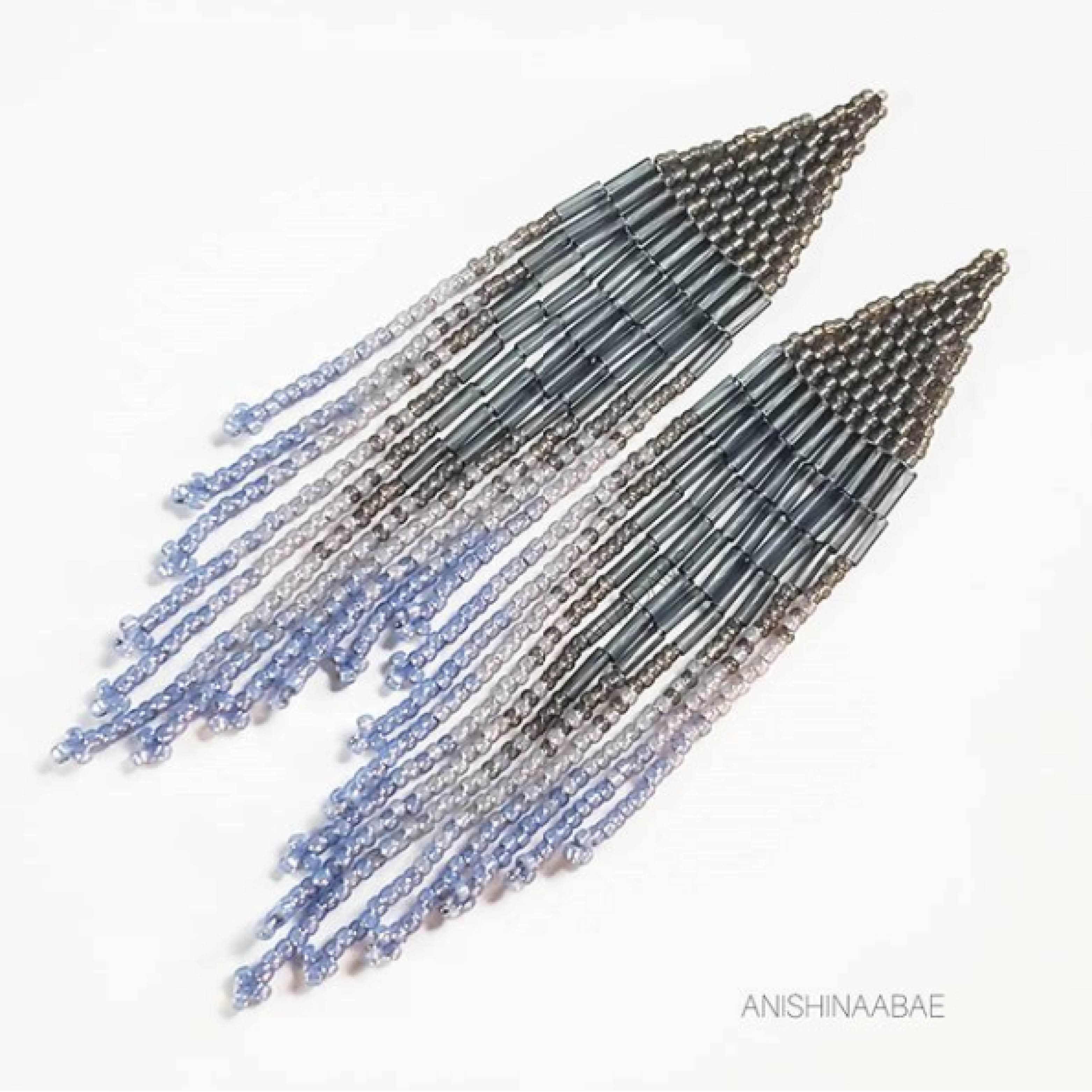 Anishinaabae earrings 2