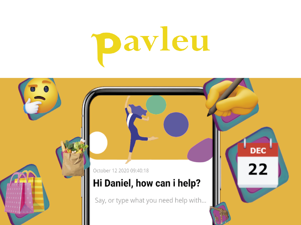 Pavleu logo and software demo