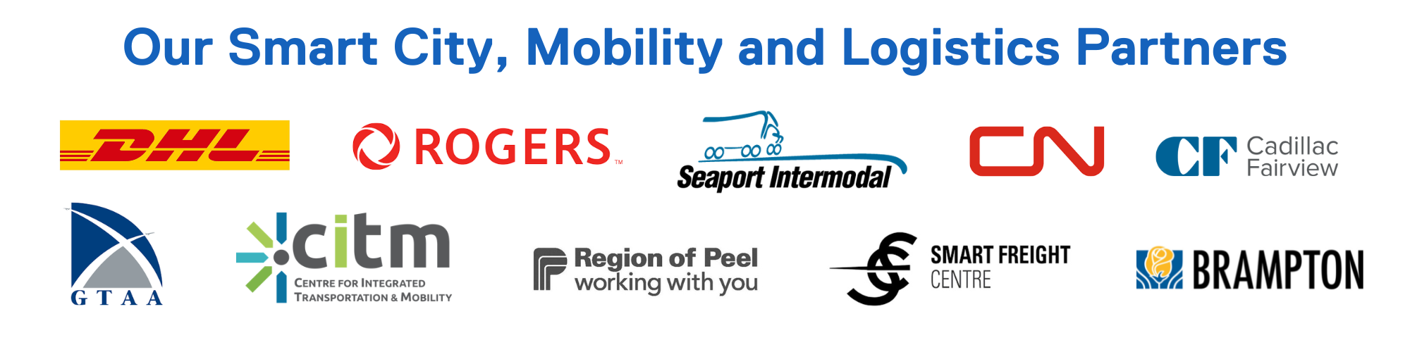 Brampton venture zone smart city, mobility and logistics partners