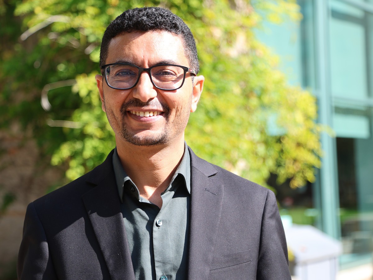 Mohammed smiling protrait