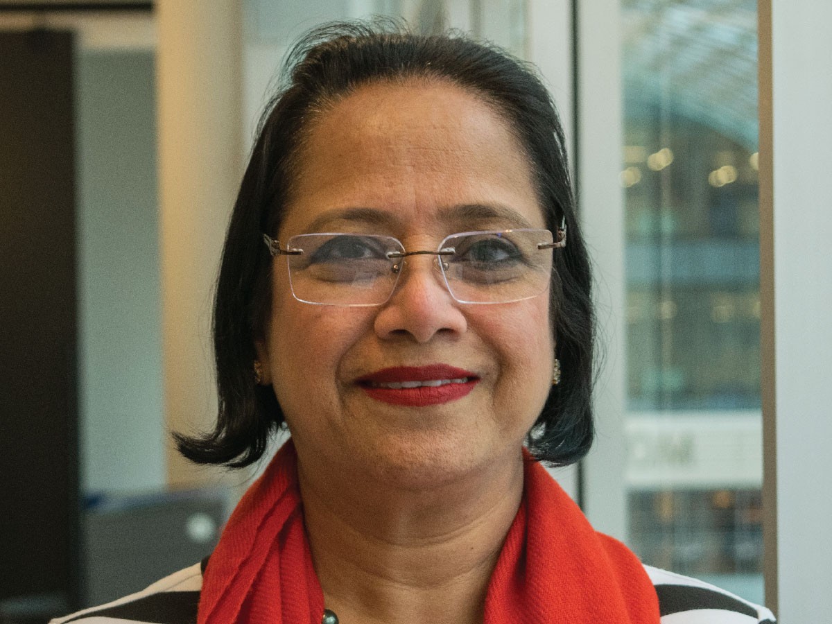Portrait of Tasneem Siddiqui